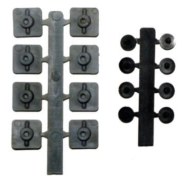 Bogie Pivots and Retaining Pins (NGSB0101) 4 pairs