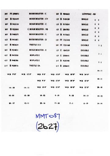 BR 1948-68 Freight Stock Decals
