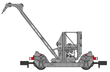 Coding NGSR0791 (see table) Cowans Sheldon Hand Crane - contribution only