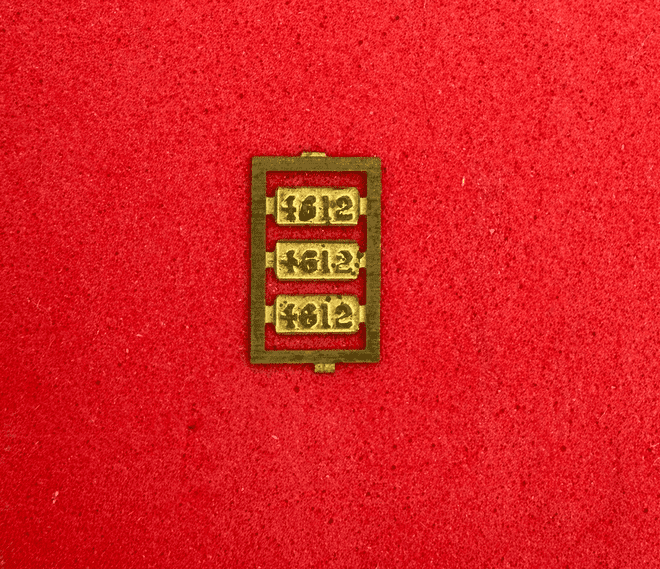 GWR Numberplates