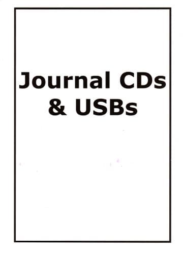 Journal CDs and USBs