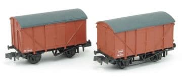 Kit 26. GWR Planked, Plywood & MOGO Vans - twin pack (NGSK0260)