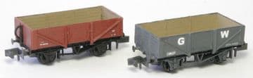 Kit 48. LMS/GWR Open Wagon - twin pack (NGSK0480)