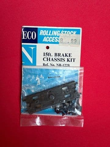 NGSK0Pec122B: Vintage Peco 15' WB Steel Solebars Goods Brake - NR122B