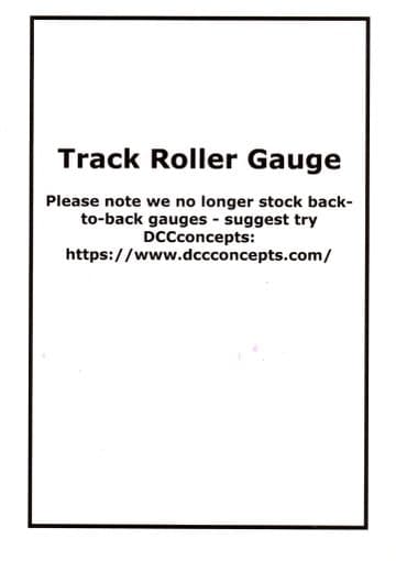 Track Roller Gauge