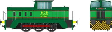 NGSR0591 Hunslet Shunter - 1. NCB NE area two-tone green