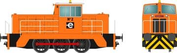 NGSR0597 Hunslet Shunter - 7. CEGB Orange