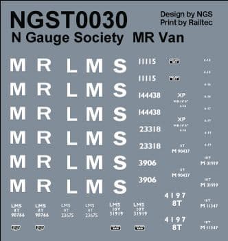 NGST0030 Decals for kit 3 (NGSK0030)