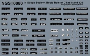 NGST0080 Decals for kits 8 & 12d (NGSK0080 & 0123)