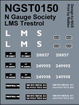 NGST0150 Decals for kit 15 (NGSK0150)