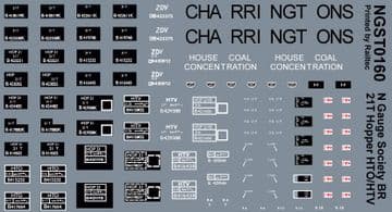 NGST0160 Decals for kit 16 (NGSK0160)