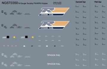 NGST0350 Decals for kit 35a (NGSK0350)