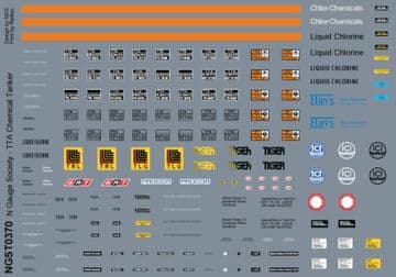 NGST0370 Decals for kit 37 (NGSK0370)