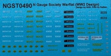 NGST0490 Decals for kit 49 (NGSK0490)