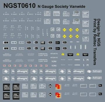 NGST0610 Decals for kit 61 (NGSK0610)