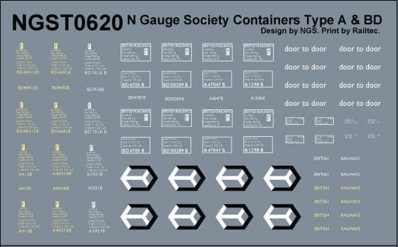 NGST0620 Decals for kit 62  (NGSK0620)