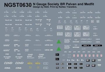 NGST0630 Decals for kit 63 (NGSK0630)