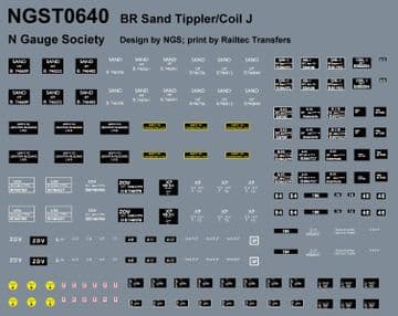 NGST0640 Decals for kit 64 (NGSK0640)