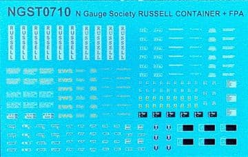 NGST0710 Decals for kit 71a (NGSK0710)