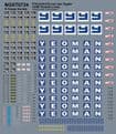 NGST0720-0725 Decals for kit 72 (NGSK0720)