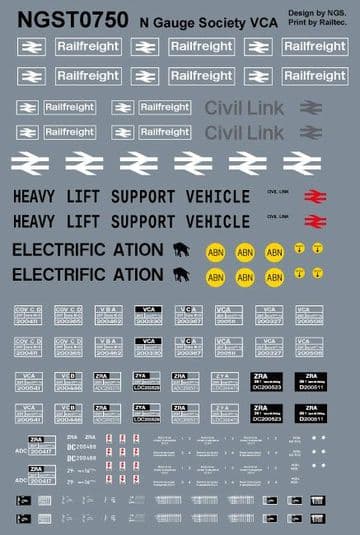 NGST0750 Decals for kit 75 (NGSK0750)