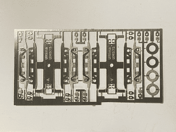 ULTBF017: GWR 9' American Bogie (2 versions one for 13mm one for 15mm axles) (UM/P 575)