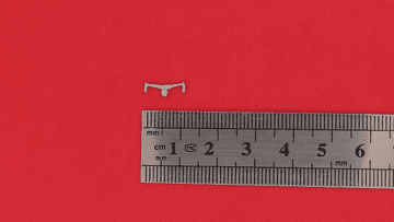 ULTBF029: GWR 7' Bogie Axlebox & Leafspring. 4 off (UM/P 503) White metal - 10.5mm Spacing