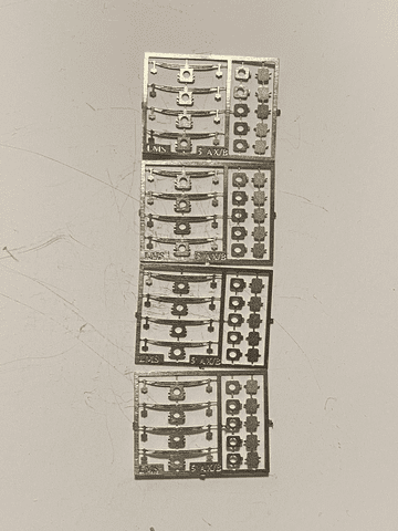ULTBF032: LMS 5' Axle box - 4 per fret (BFE 003) Price is for a single fret of 4 springs