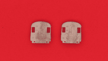 ULTCE001: LMS 111 Corridor Brake ends (2 off) (602)