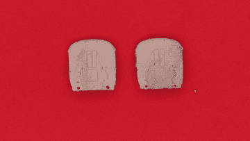 ULTCE002: LMS 111 69'Sleeper Corridor ends (2 off) (603)