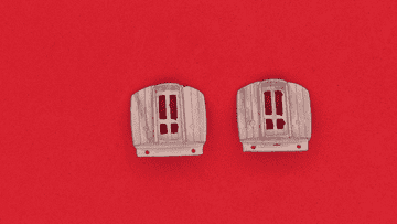 ULTCE010: LNER Gresley Coach ends (2 off) (626)