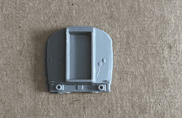 ULTCE014: Bulleid or Thompson bogie coach ends (Plastic) (901) Sold as a Pair