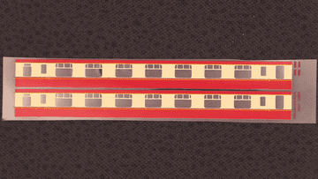 ULTCP014: LMS Crimson & Cream - 65' Vestibule First (UM/C 1010) Sold loose - No instructions - Full Colour Silk Screen Printed