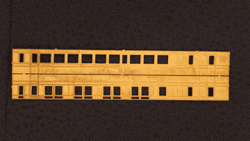 ULTCP035: LMS 57' P1 Corridor Composite (twin windows) D.1654 (UM/E 1032) Sold loose - No instructions