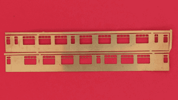 ULTCP106: Bulleid Coach Overlays for Graham Farish Coaches (UM/E 9906) Variant 1 - See Photos for differences