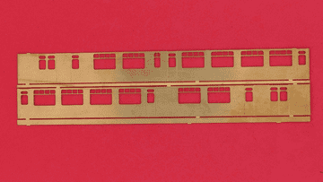 ULTCP108: Bulleid Coach Overlays for Graham Farish Coaches (UM/E 9908) Variant 3 - See Photos for differences