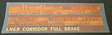 ULTCP146: LNER Teak Corridor Full Brake (Diag D113) - UM/C 1101