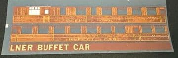 ULTCP147: 61' Gresley  Buffet Car (Diag.D167) - UM/C 1106