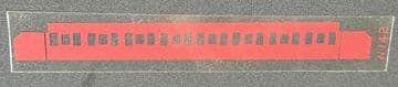 ULTCP150: LNER 61' 6" Corridor Third (partitions) - Maroon (N142)