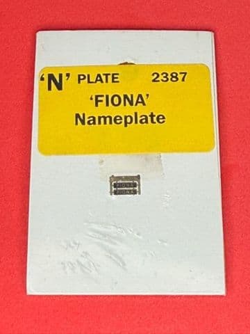 ULTNBL001: N 'Plate' "Tyrone" (2387)