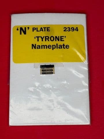 ULTNBL003: N 'Plate' "Fiona" (2394)