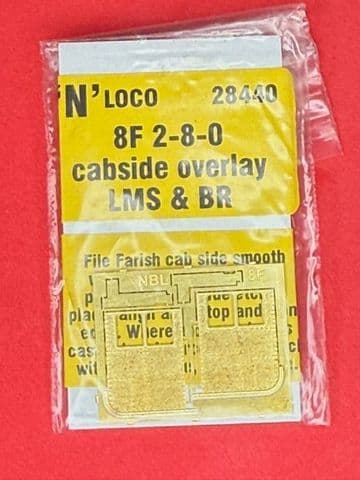 ULTNBL007: '8F' 2-8-0 Cabside Overlay LMS & BR (28440)