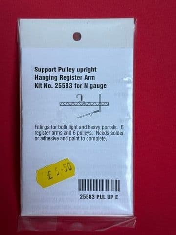 ULTNBL026: Support Pulley Upright/Hanging Register Arm (25583) Unopened "old new" stock
