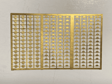 ULTOM032: Unknown Etches (U8) Full Fret of Headcode Discs