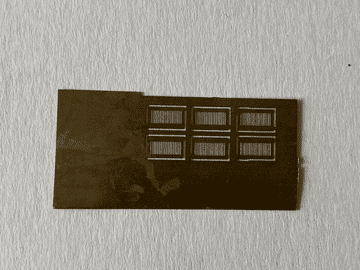 ULTOM057: Grille (U27) 6 per etch