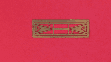 ULTUF010: GWR 60' Collett & 64' Hawksworth sleeping car angle truss (2 off) & 2 'V' hangers (51mm overall length) (UM/P 333)