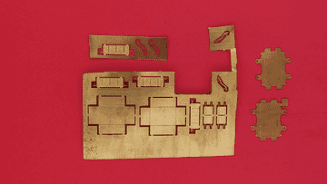 ULTWK023: NN3 Wagon (WKE 005) Narrow gauge wagons for z gauge track -should make 2 wagons