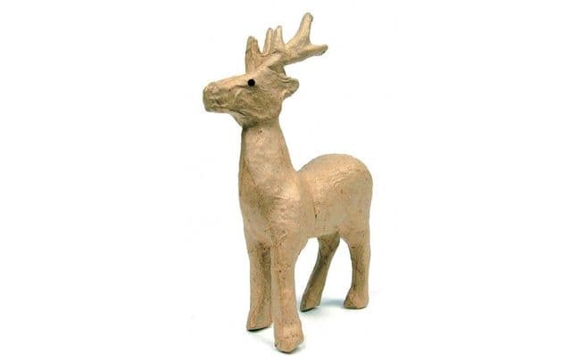 NO735 STANDING REAINDEER X5