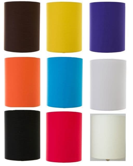 8& x22; & x28;20cm& x29; LONG Drum / Cylinder Lampshade Pendant