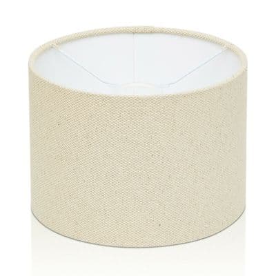 Hemp Natural Beige Cylinder / Drum Lampshade
